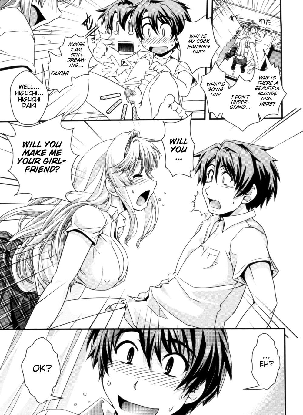 Hentai Manga Comic-Transformed into a Busty Blonde-Chapter 1-15